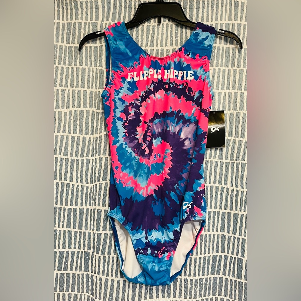 GK Vibrant Tie-Dye Leotard